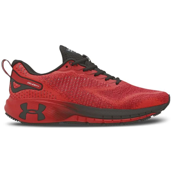 TÊNIS UNDER ARMOUR CHARGED CELERITY MASCULINO - Vermelho/preto