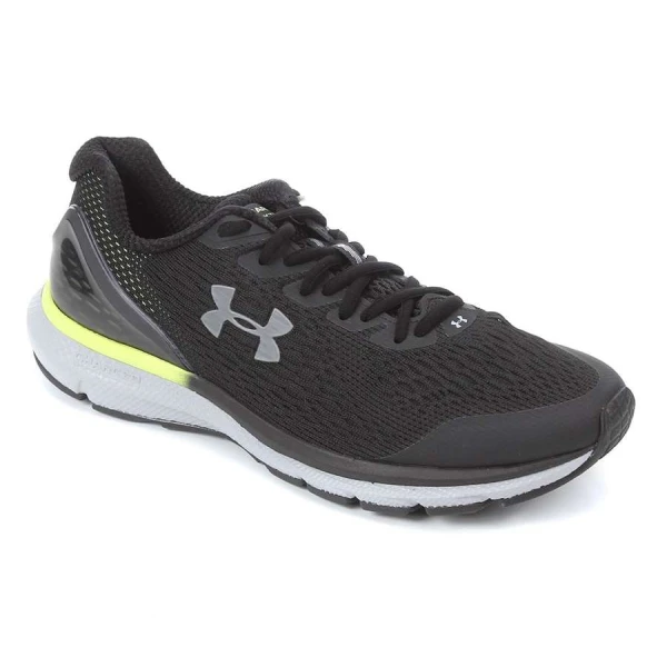 TÊNIS UNDER ARMOUR CHARGED EXTEND MASCULINO - Preto/verde