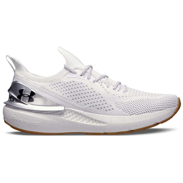 TÊNIS UNDER ARMOUR CHARGED QUICKER MASCULINO - Branco/prata