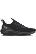 TÊNIS UNDER ARMOUR CHARGED QUICKER MASCULINO - Preto/dourado