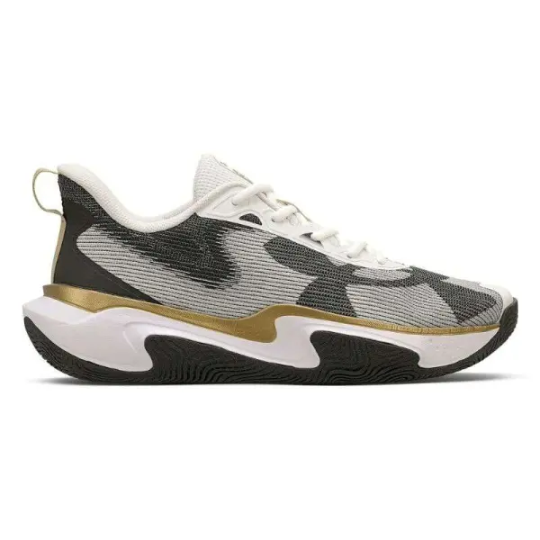 TÊNIS UNDER ARMOUR LAYUP UNISSEX - Branco/dourado