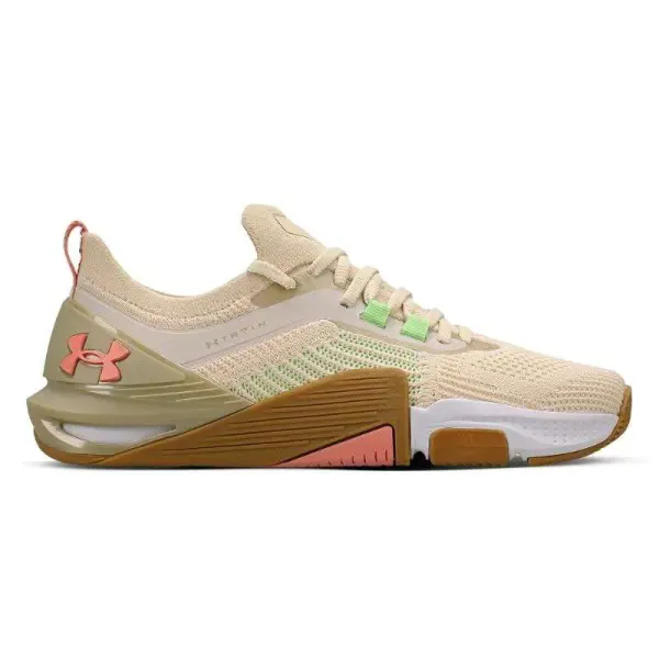 TÊNIS UNDER ARMOUR TRIBASE CROSS 2 SE UNISSEX - Bege/rosa