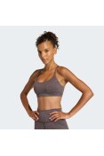 TOP ADIDAS ALL ME LIGHT SUPPORT FEMININA - Chumbo