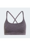 TOP ADIDAS ALL ME LIGHT SUPPORT FEMININA - Chumbo