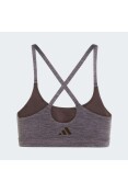 TOP ADIDAS ALL ME LIGHT SUPPORT FEMININA - Chumbo
