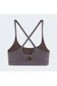 TOP ADIDAS ALL ME LIGHT SUPPORT FEMININA - Chumbo TOP ADIDAS ALL ME LIGHT SUPPORT FEMININA - Chumbo
