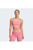 TOP ADIDAS HYPERGLAM SUPORTE LEVE FEMININO - Rosa
