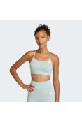 TOP ADIDAS OPTIME ESS LIGHT SUPPORT FEMININO - Verde