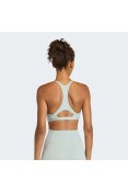 TOP ADIDAS OPTIME ESS LIGHT SUPPORT FEMININO - Verde