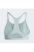 TOP ADIDAS OPTIME ESS LIGHT SUPPORT FEMININO - Verde
