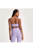 TOP BODY LIVE CURVE ESSENTIAL - Lilas