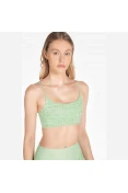 TOP BODY LIVE CURVE ESSENTIAL - Verde oliva