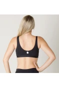 TOP LIVE BIO CLEAVAGE BASIC FEMININO - Preto