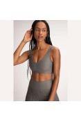TOP LIVE CROSS ESSENTIAL FEMININO - Grafite TOP LIVE CROSS ESSENTIAL FEMININO - Grafite