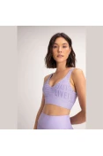 TOP LIVE CROSS ESSENTIAL FEMININO - Lilas TOP LIVE CROSS ESSENTIAL FEMININO - Lilas