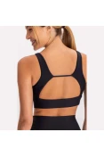 TOP LIVE ICON LUX FEMININO - Preto