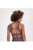 TOP LIVE ICON LUX FEMININO - Roxo