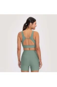 TOP LIVE ICON LUX FEMININO - Verde