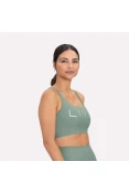 TOP LIVE ICON LUX FEMININO - Verde