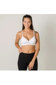 TOP MIZUNO ESSENCE COM BOJO FEMININO - Branco TOP MIZUNO ESSENCE COM BOJO FEMININO - Branco