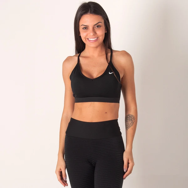 TOP NIKE INDY FEMININO - Preto
