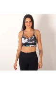 TOP NIKE INDY FEMININO - Preto/branco TOP NIKE INDY FEMININO - Preto/branco