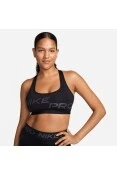 TOP NIKE PRO SWOOSH FEMININO - Preto TOP NIKE PRO SWOOSH FEMININO - Preto