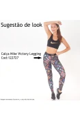 TOP NIKE VICTORY LISO FEMININO - Preto