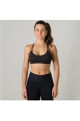 TOP PUMA STRAPPY MIX BRA FEMININO - Preto TOP PUMA STRAPPY MIX BRA FEMININO - Preto