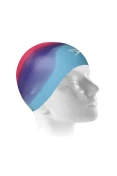 TOUCA SPEEDO LADIES CAP NATAÇÃO FEMININA - Azul/rosa