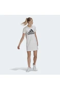 VESTIDO ESSENTIALS LOGO ADIDAS - Branco/preto