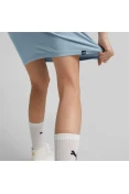 VESTIDO PUMA TEE ESSENTIALS SLIM FEMININO - Azul VESTIDO PUMA TEE ESSENTIALS SLIM FEMININO - Azul