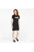 VESTIDO PUMA TEE ESSENTIALS SLIM FEMININO - Preto VESTIDO PUMA TEE ESSENTIALS SLIM FEMININO - Preto